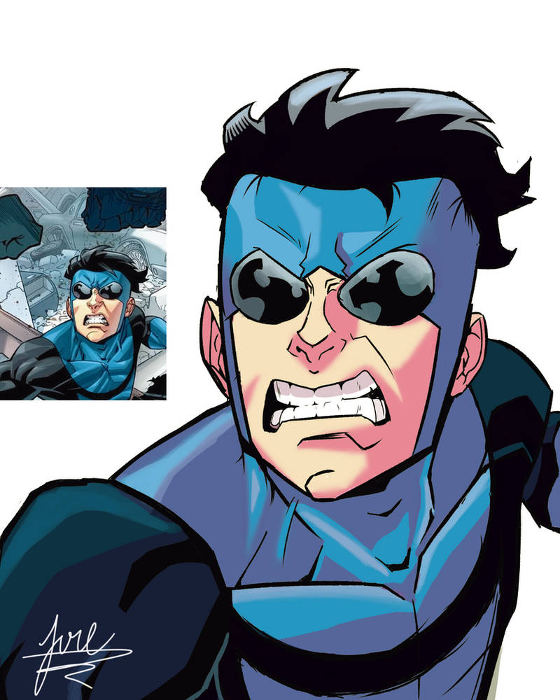 Invincible Lighting Invincible w/ different lighting! by Josephdoeswhatevs on DeviantArt