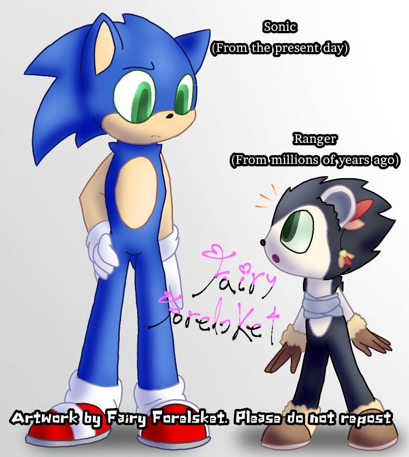 Sonic the Hedgehog fanart, deviantart., Stable Diffusion