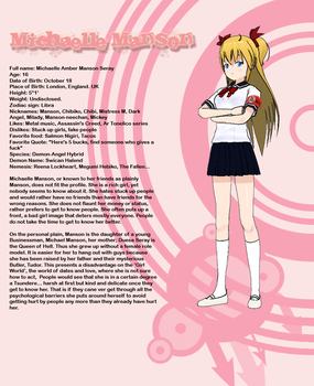 HoraGaku - Character Bio - Michaelle Manson