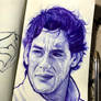 Ayrton Senna sketch 