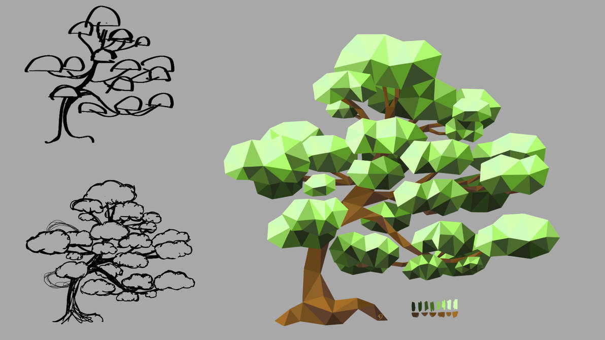 Geometric Tree Models Geometric Tree by Doleros on DeviantArt