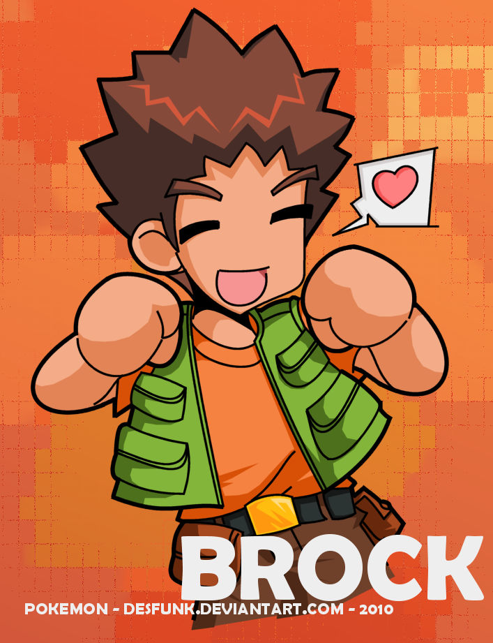Pokemon - Brock by desfunk on DeviantArt