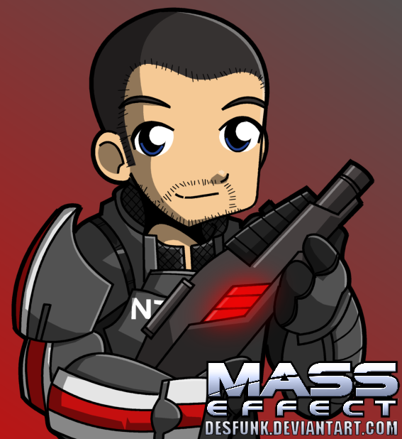 Mass Effect Male Shepard