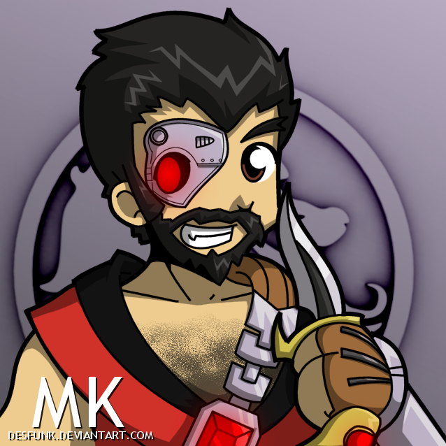 Mortal Kombat Characters - Kano by warewolff on DeviantArt