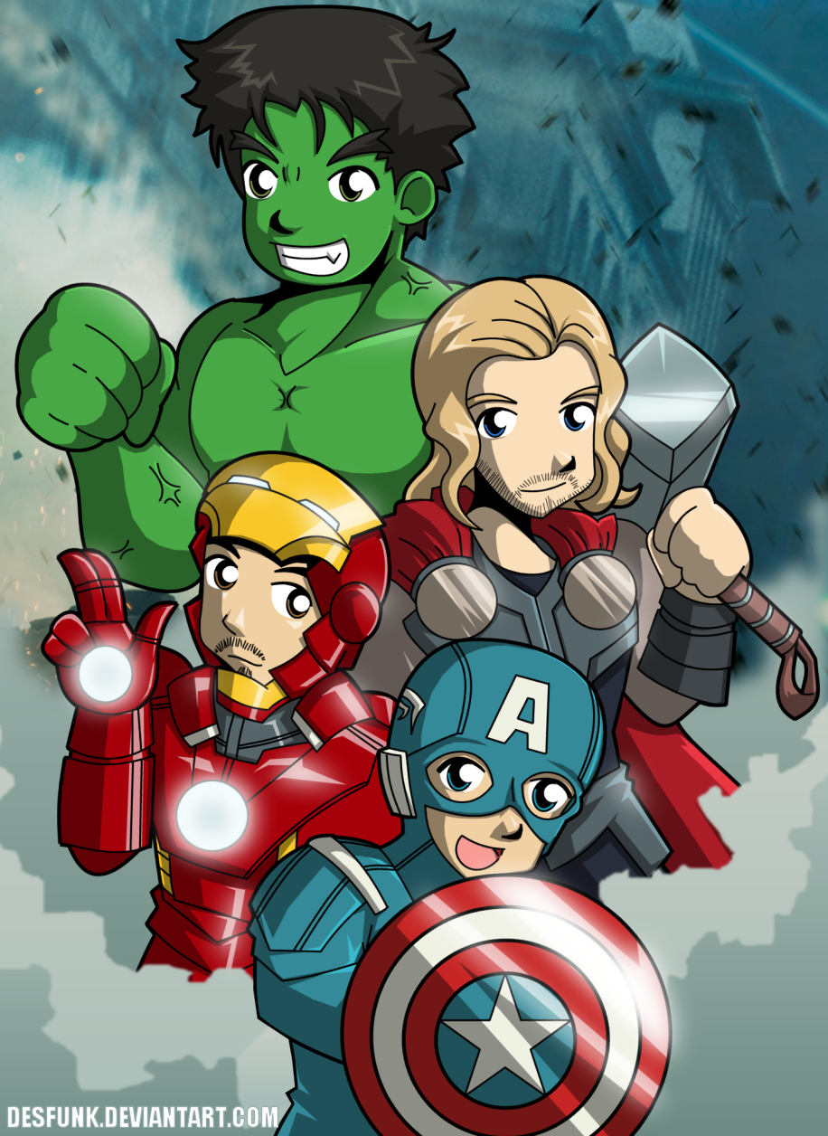 Avengers Assemble! (3) by SuperDataBase on DeviantArt