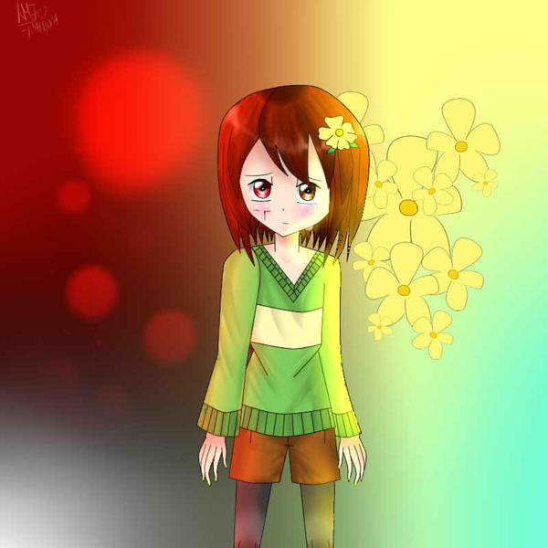 Chara Good Or Evil By Roselliapetal On Deviantart Chara Good Or Evil By Roselliapetal On Deviantart