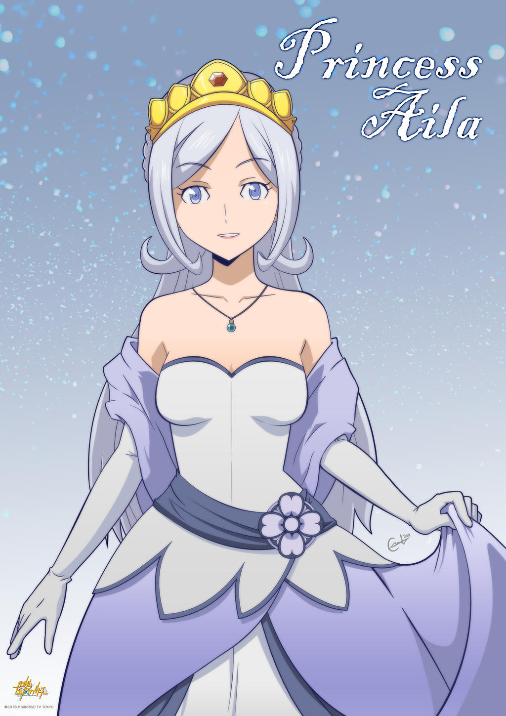 Gundam Build Fighters Princess Aila By E86art On Deviantart Gundam Build Fighters Princess Aila By E86art On Deviantart