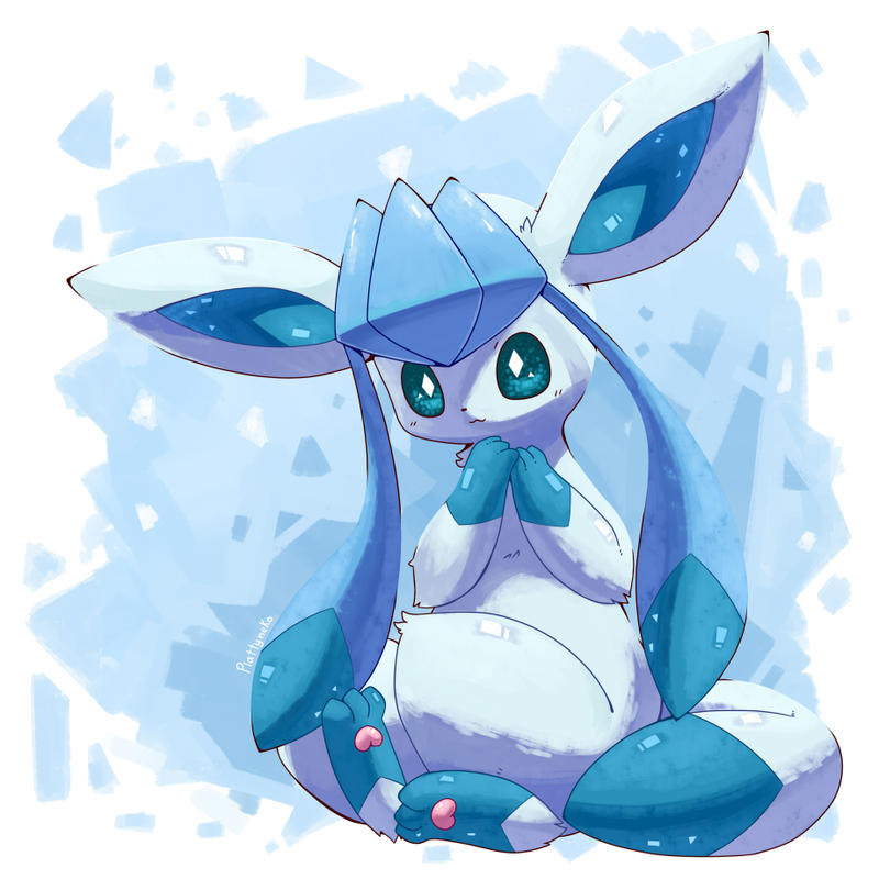 Glaceon by Plattyneko on DeviantArt. 