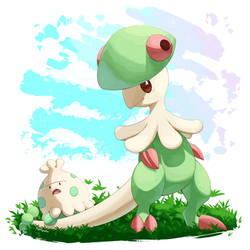 Breloom and Shroomish