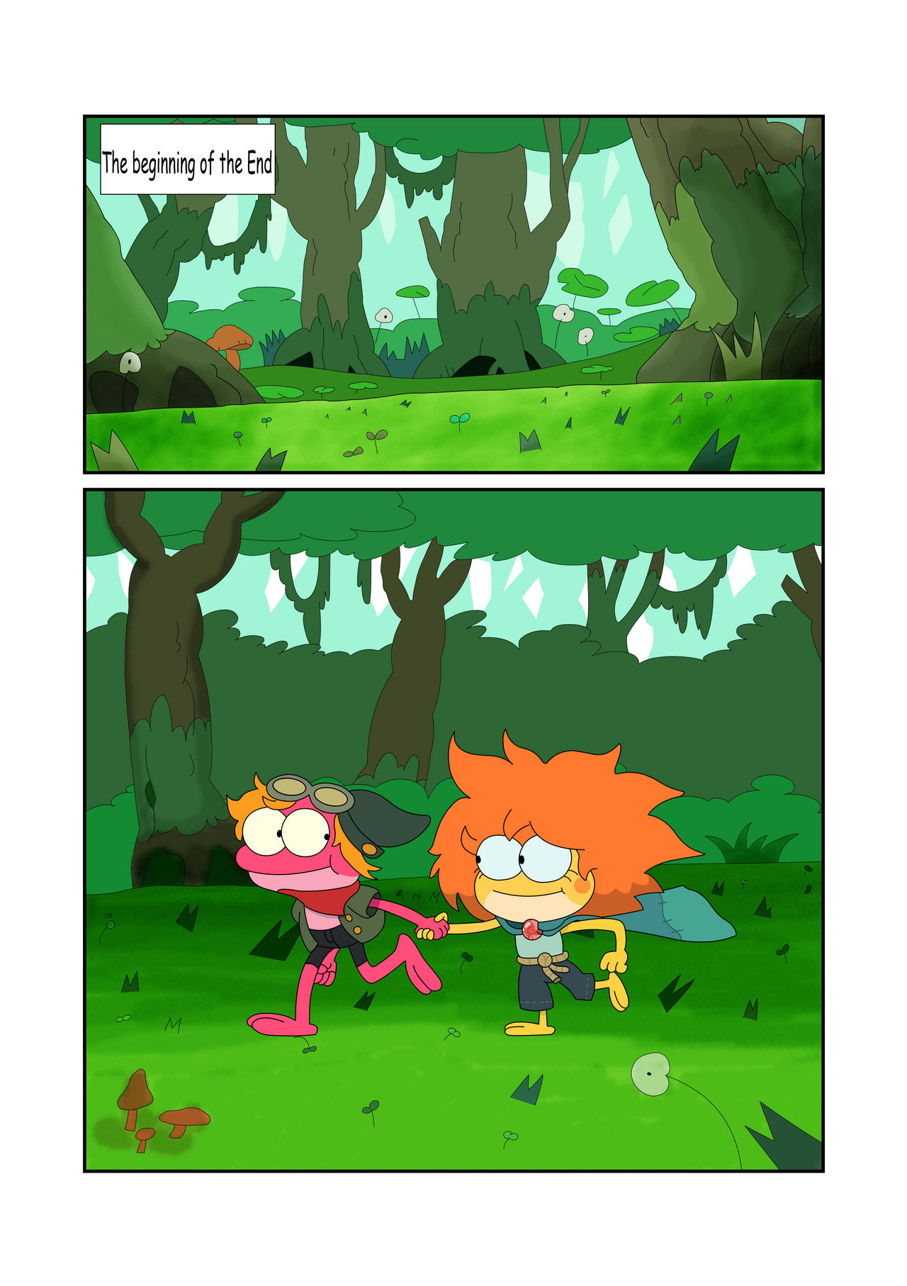 Gabz Amphibia Amphibia Comic page 1 English by PapeJavier on DeviantArt