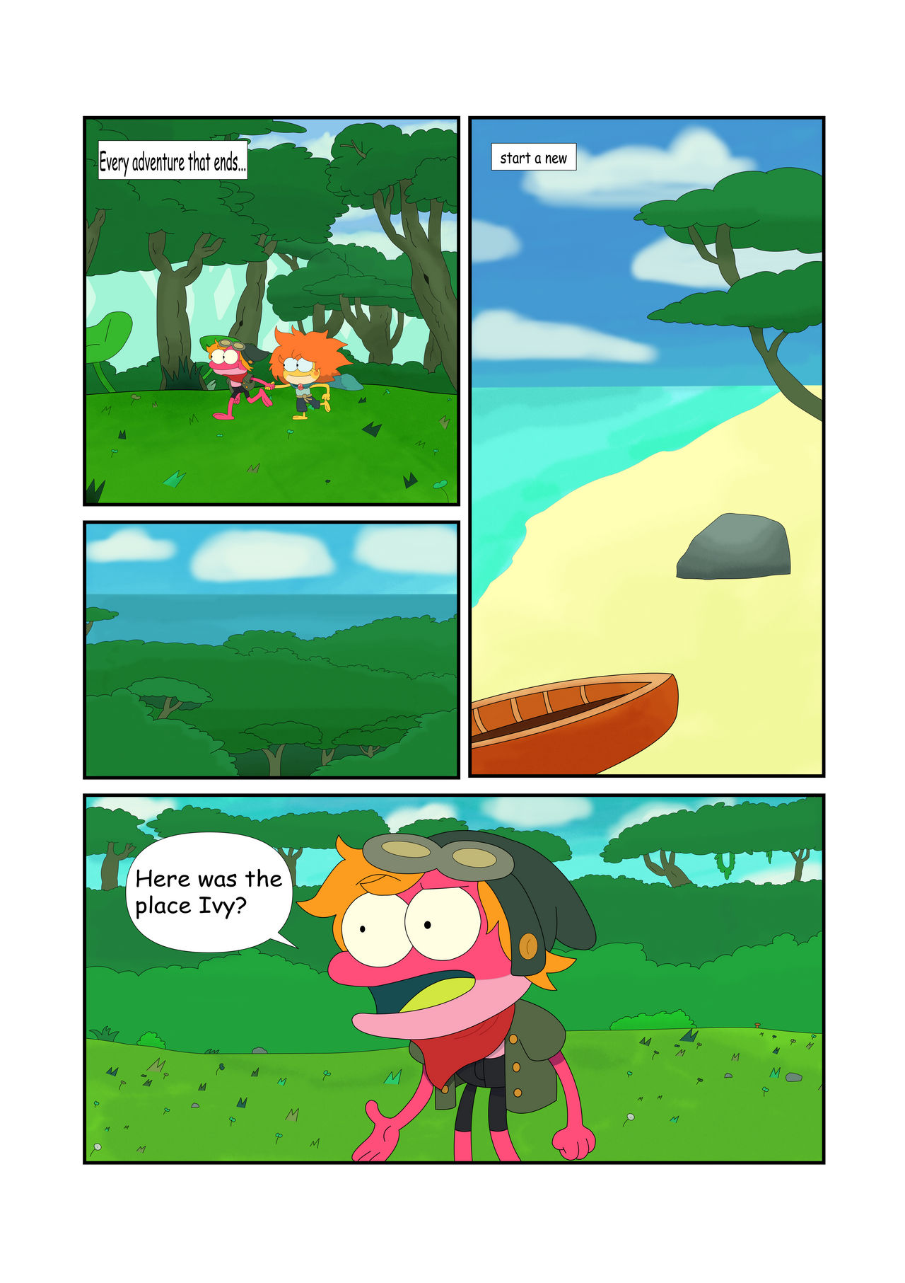 Gabz Amphibia Amphibia Comic page 2 English by PapeJavier on DeviantArt