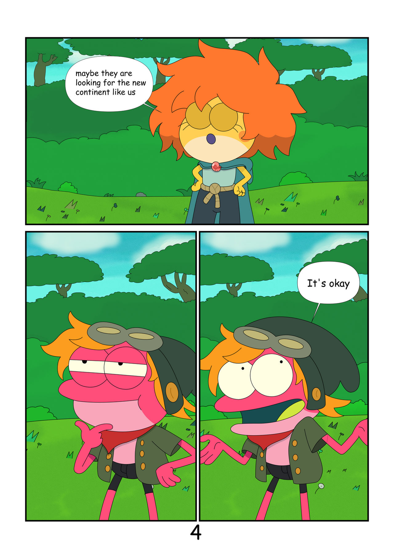 Amphibia Amphibia Comic page 4 English by PapeJavier on DeviantArt
