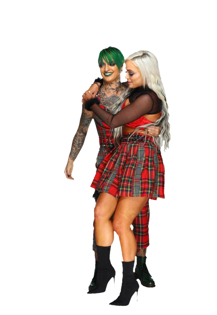 Liv Morgan And Ruby Riott Png Render 2020 by LunaticWolfDA on DeviantArt