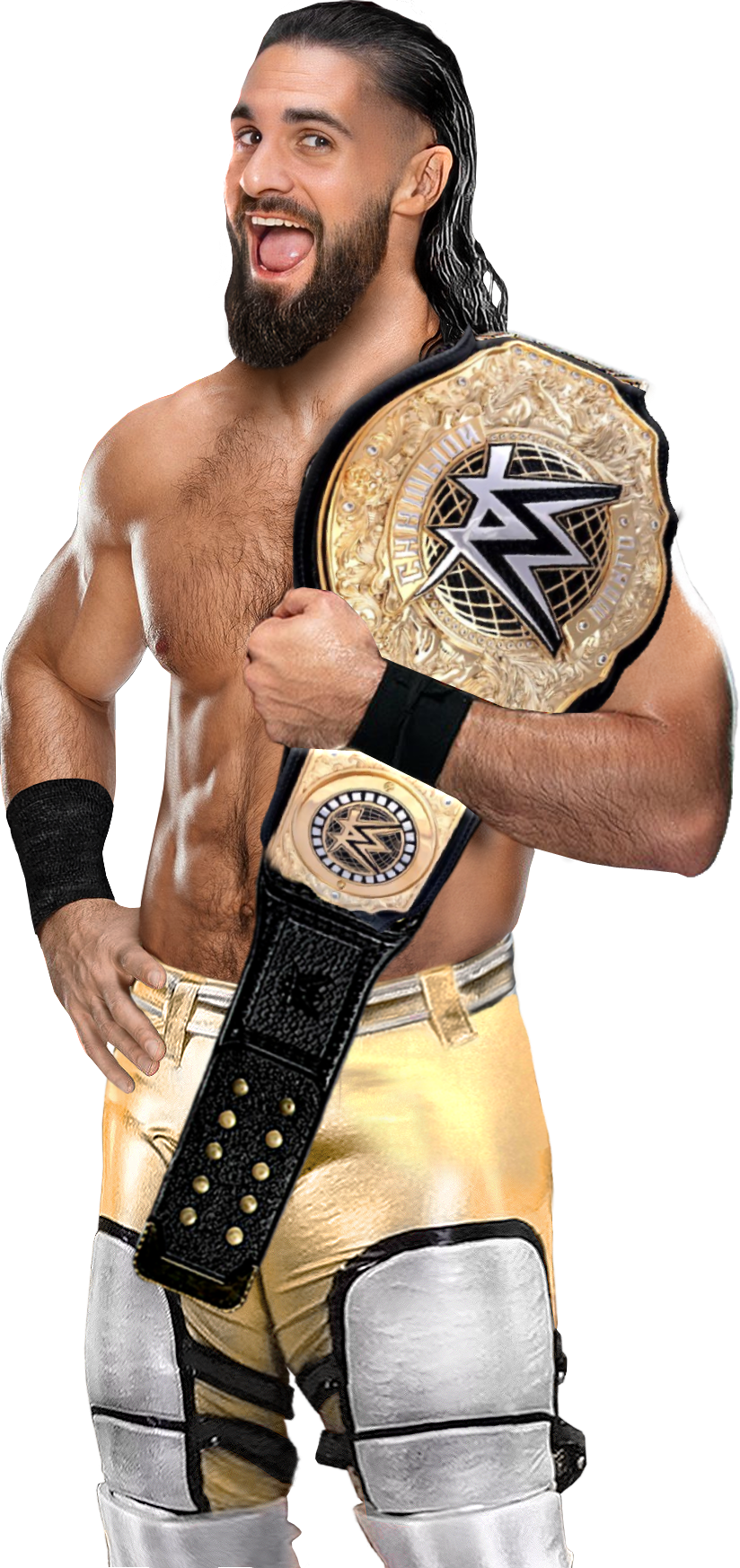 Seth Rollins World Heavyweight Champion render by LunaticWolfDA on ...