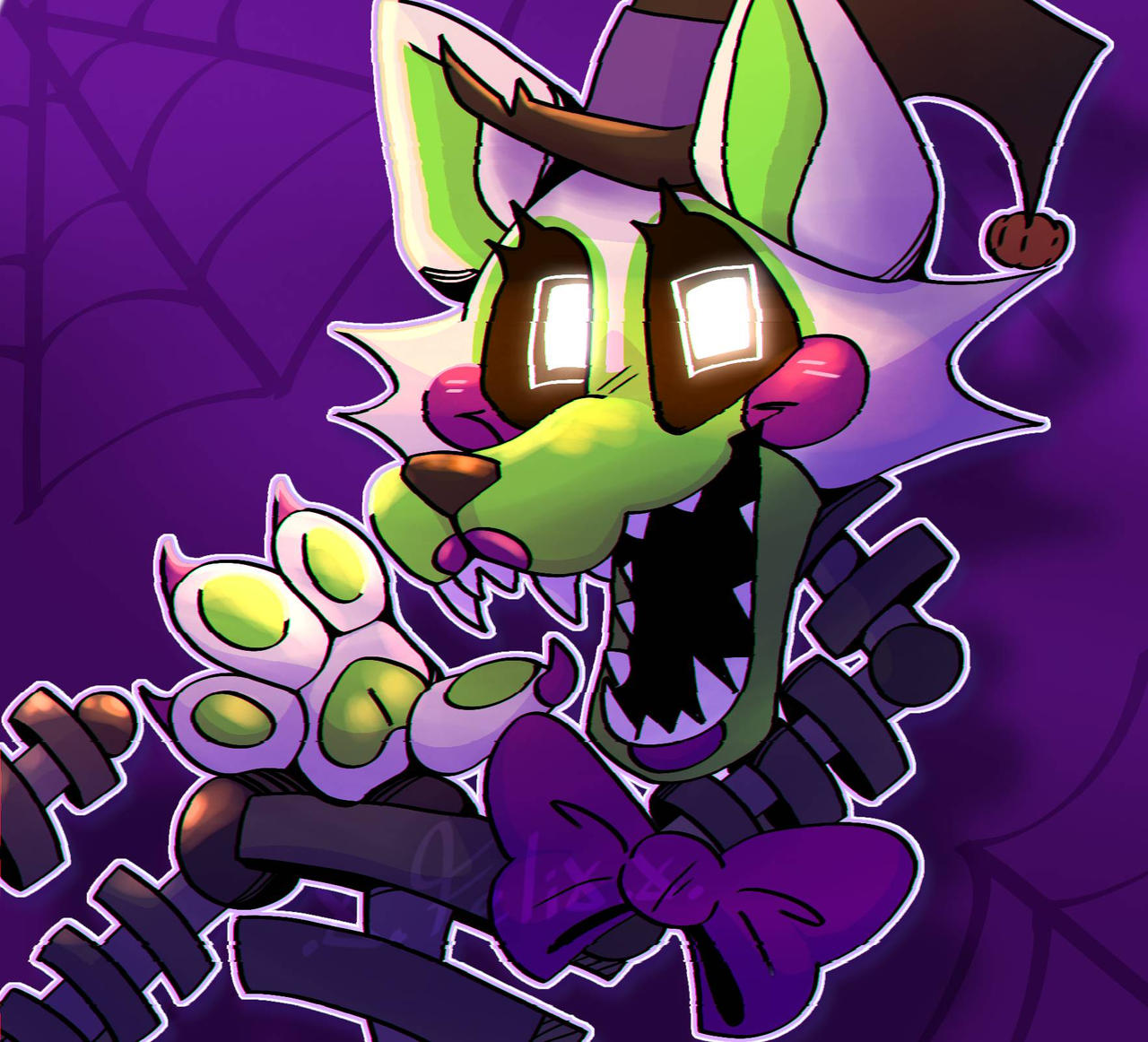 Tangle Fw TANGLE // FNaF World // HALLOWEEN by FelixTheRainboe on DeviantArt