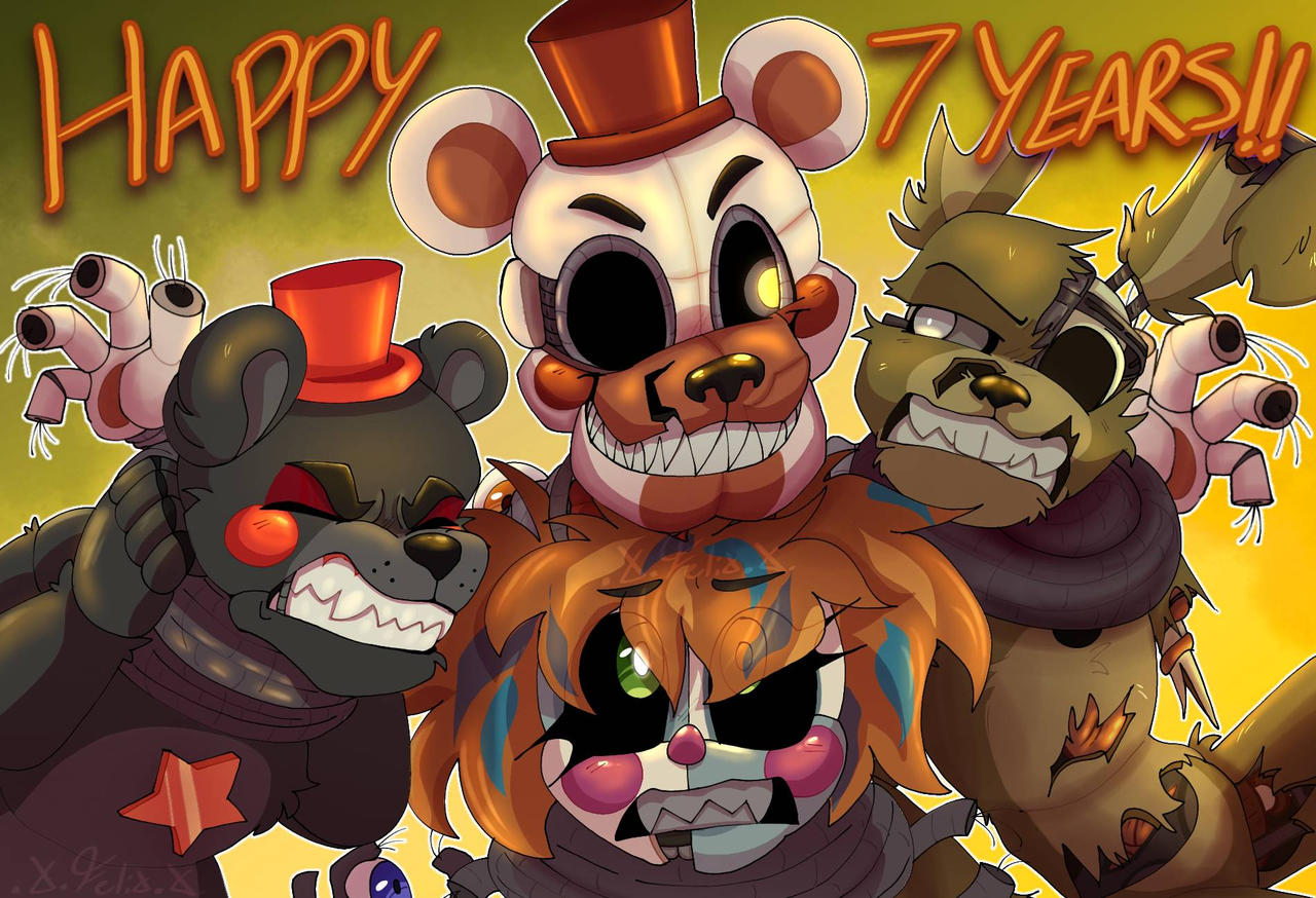 Pezza Sim 7 YEAR ANNIVERSARY// FNAF PIZZA SIM by FelixTheRainboe on DeviantArt