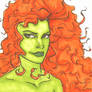 Poison Ivy Sketch Card