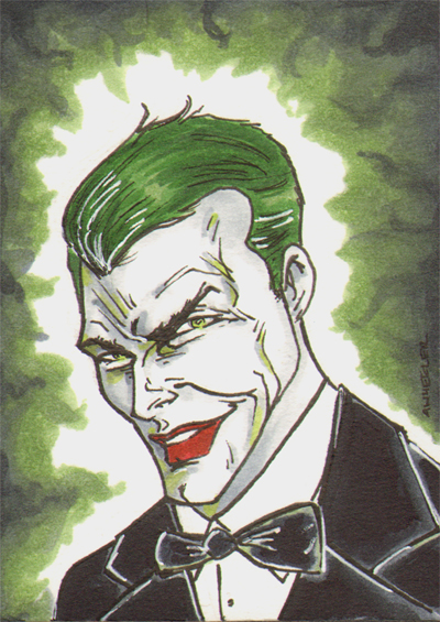 Joker Sketch Card 3