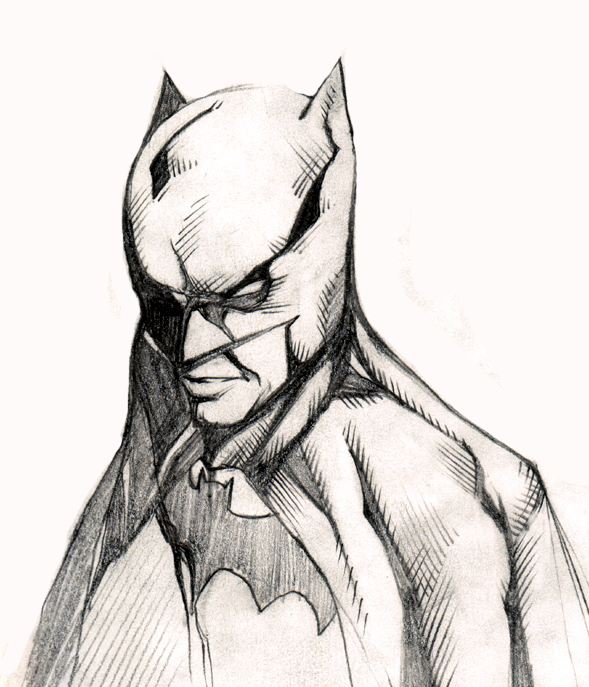 Batman Pencil Sketch
