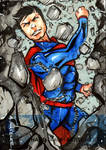 DC NEW 52 SupermanSkechcard