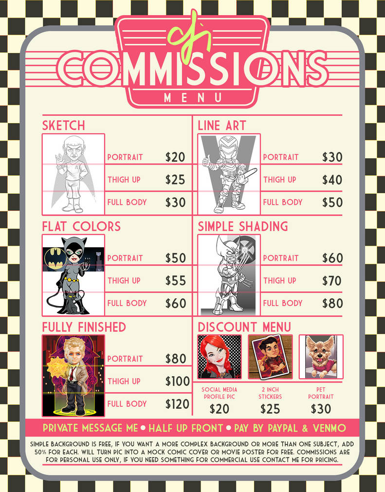 Commissions Flyer Aug 2k22a