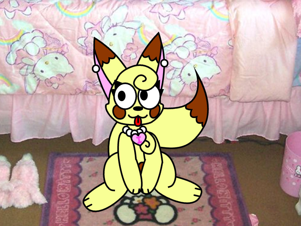 Isabelle in a Hello Kitty room by Alphabeton100 on DeviantArt