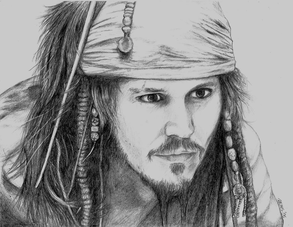 Pirates of the Caribbean movies jack sparrow bust replica movie prop