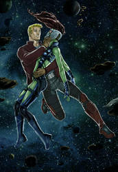 Star-Lord And Gamora (Guardians of the Galaxy)