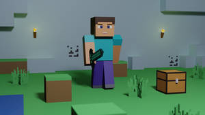 Minecraft - steve (blender 2.8)