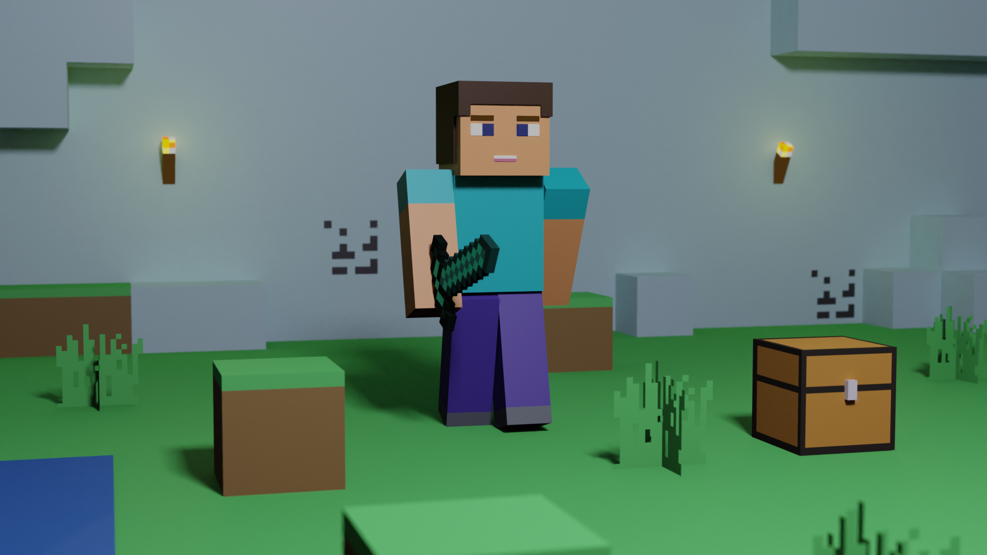 Minecraft steve 2.8) kartine29 on DeviantArt