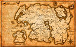 High Resolution Tamriel map (Elder Scrolls series)