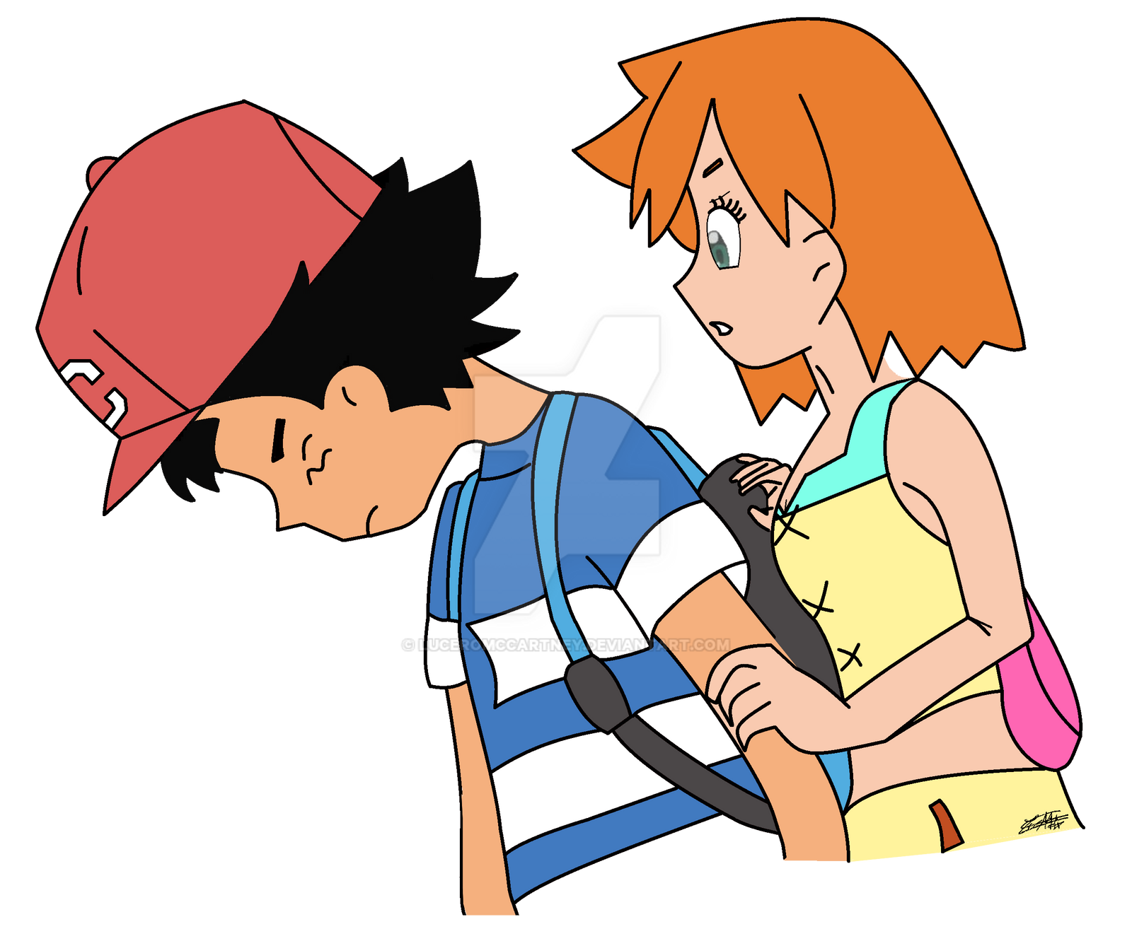 Ash and Misty Love