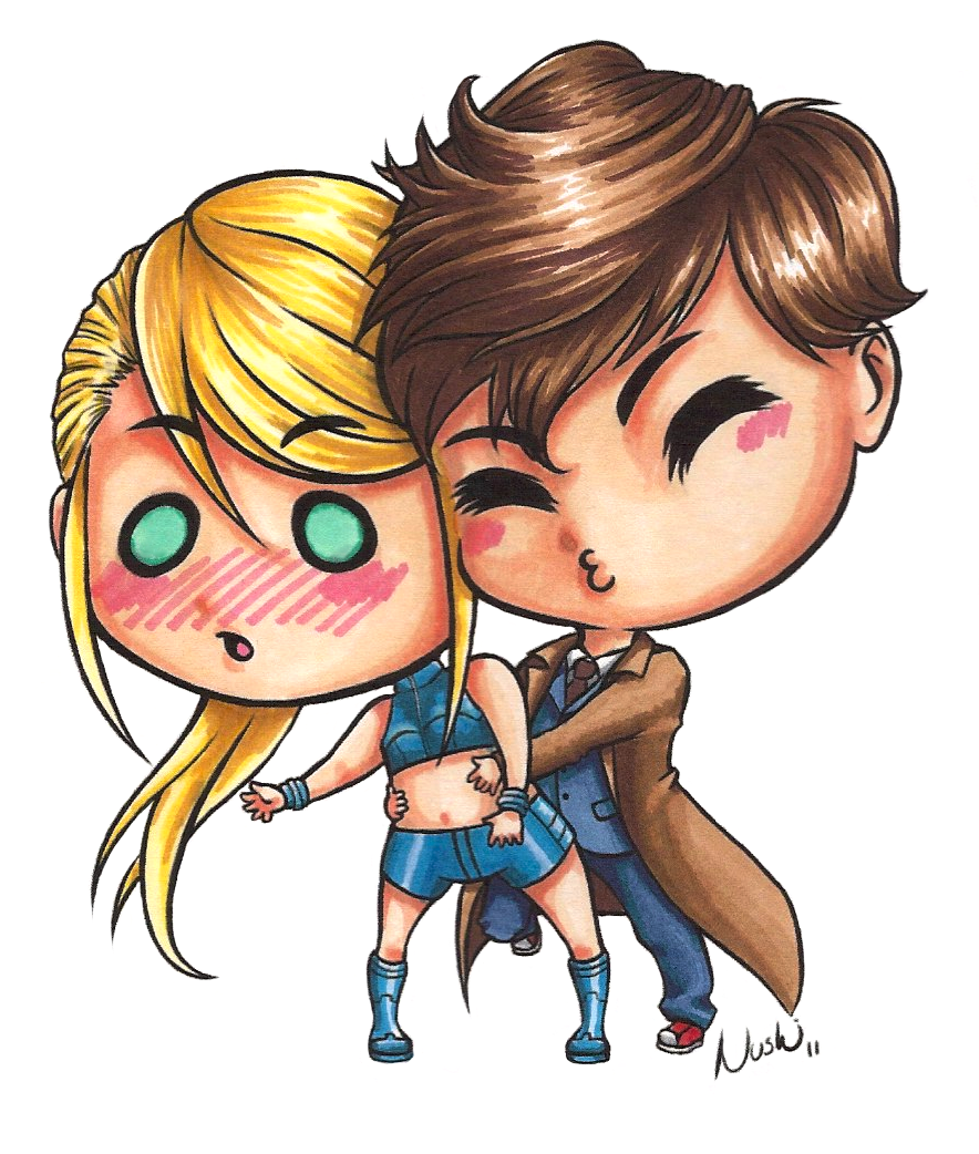 comm: Samus Aran + 10th Doctor