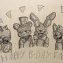 HAPPY THIRD BIRTHDAY FNAF