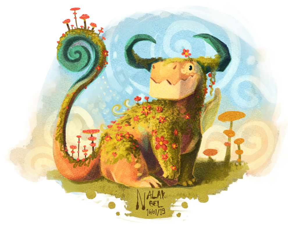 Little Square Lizard by Nalak-Bel on DeviantArt