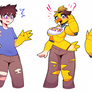 Chica transformation sequence