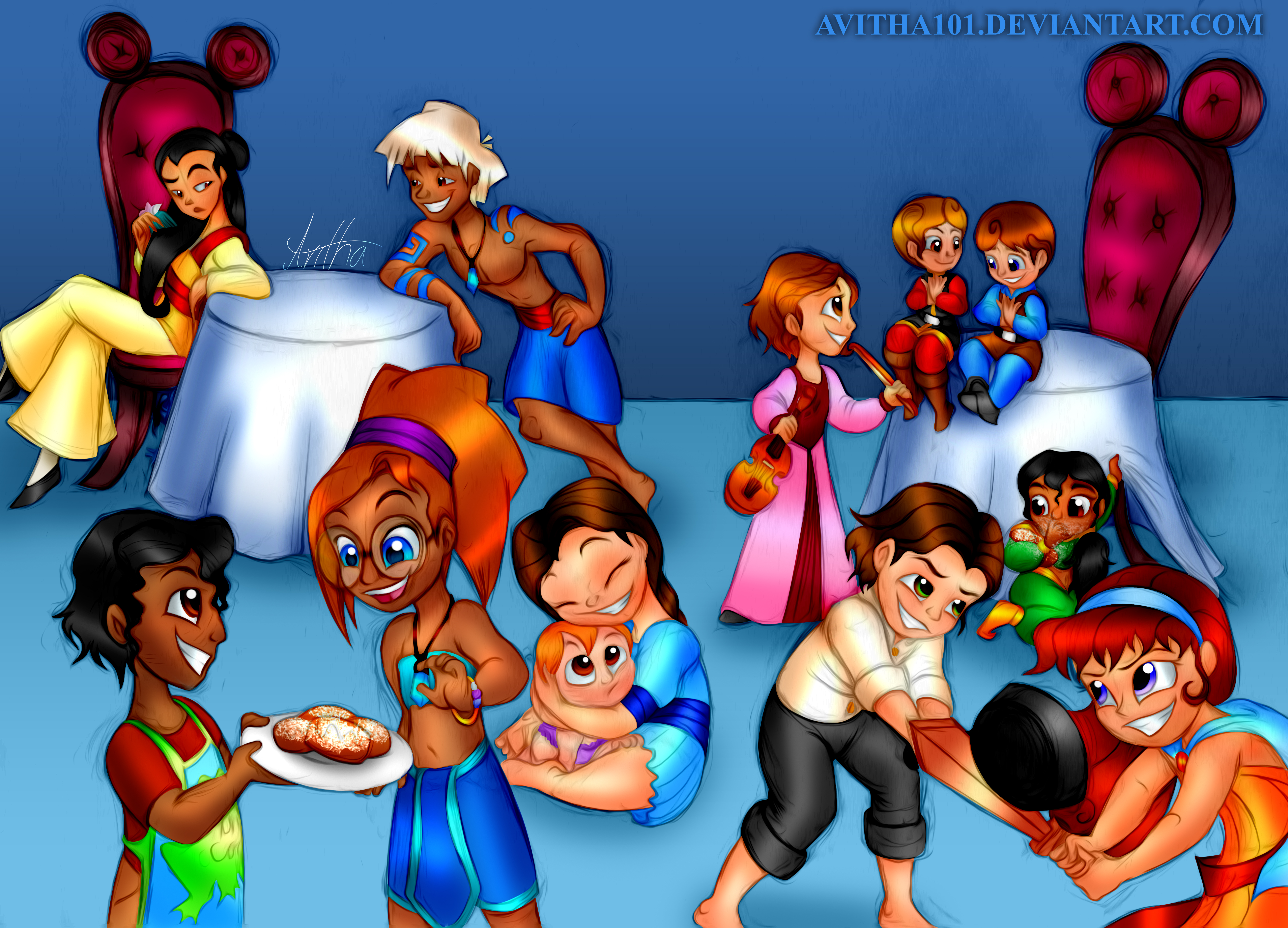 All My Disney Kids!!! by avitha101 on DeviantArt