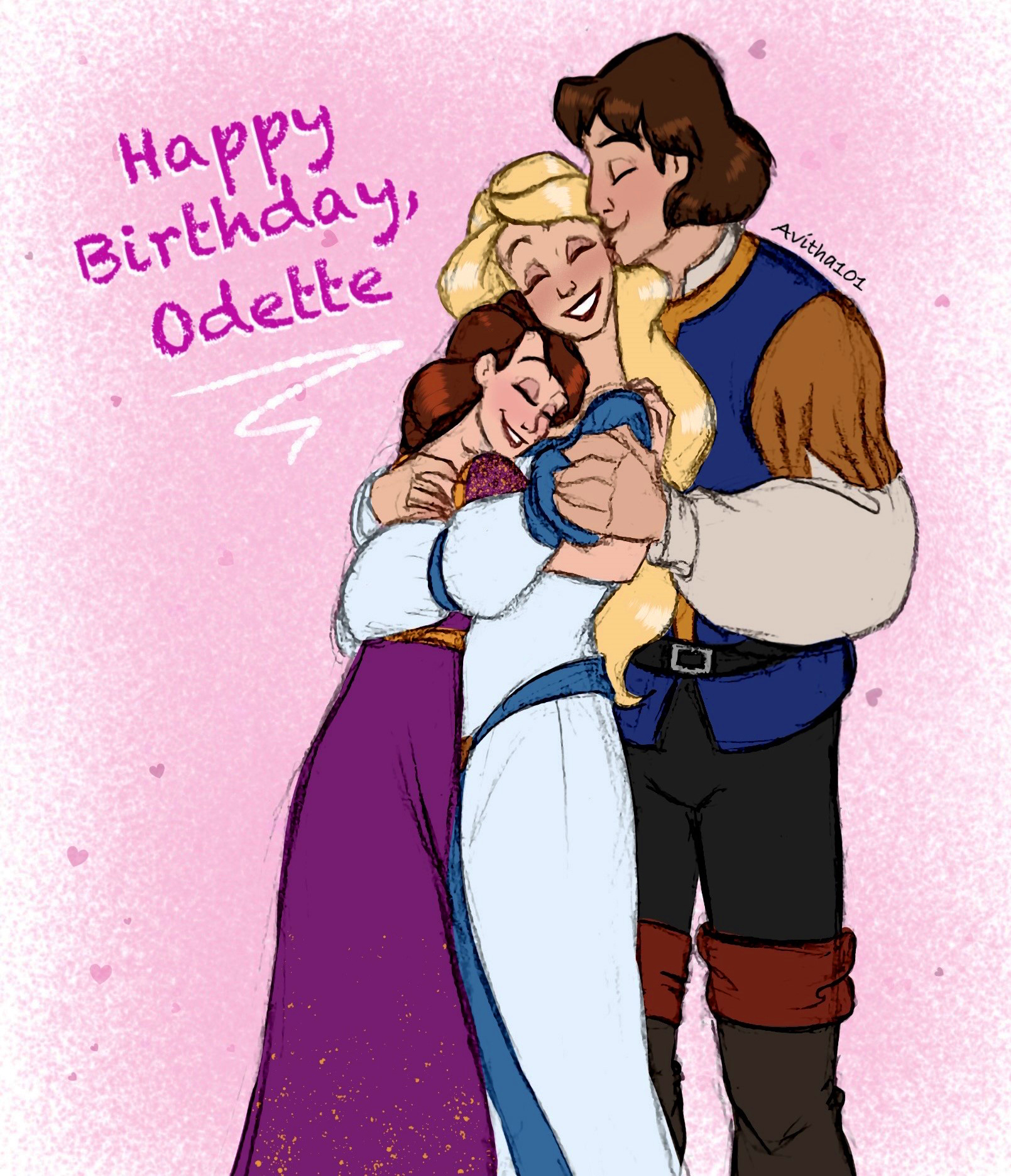 Happy Birthday, Odette by avitha101 on DeviantArt