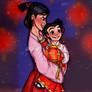 Happy Lunar New Year - Mulan and Jin Na