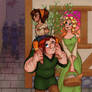 A Stroll in the City - Quasimodo, Madellaine, and Noa