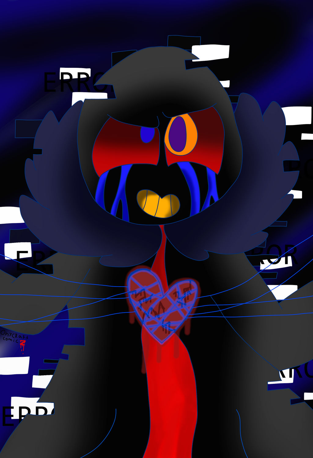 Error!sans Fanart by Onycraft-comicz on DeviantArt