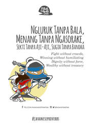 Ngluruk tanpa bala, Menang tanpa ngasorake