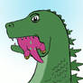 Barney meets Godzilla