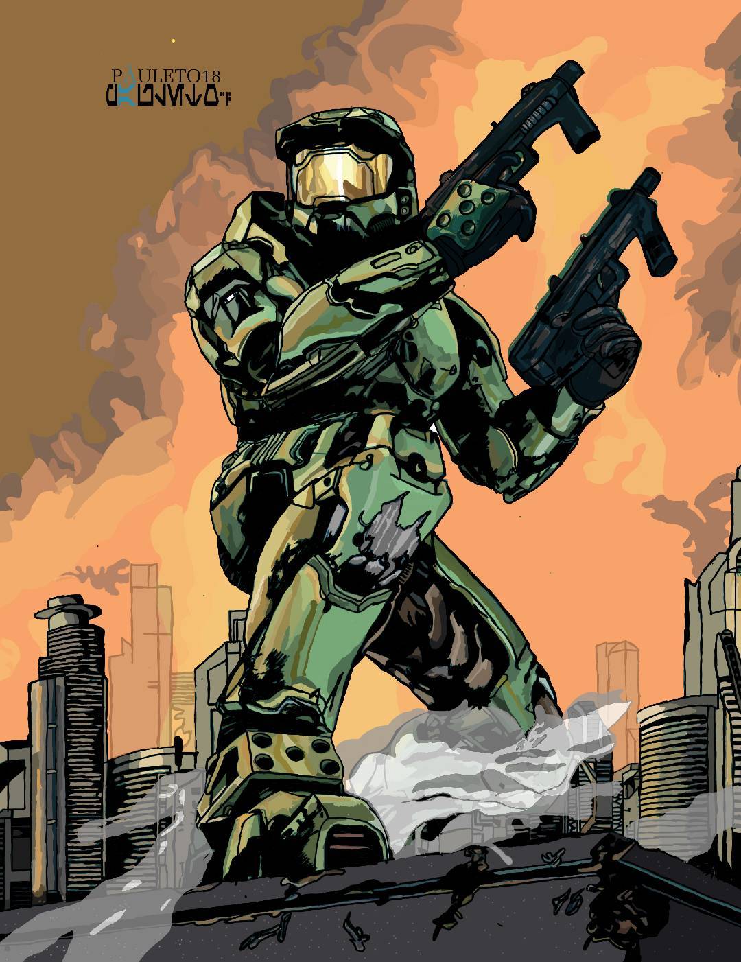 The Master Chief By Pauleto18 On Deviantart