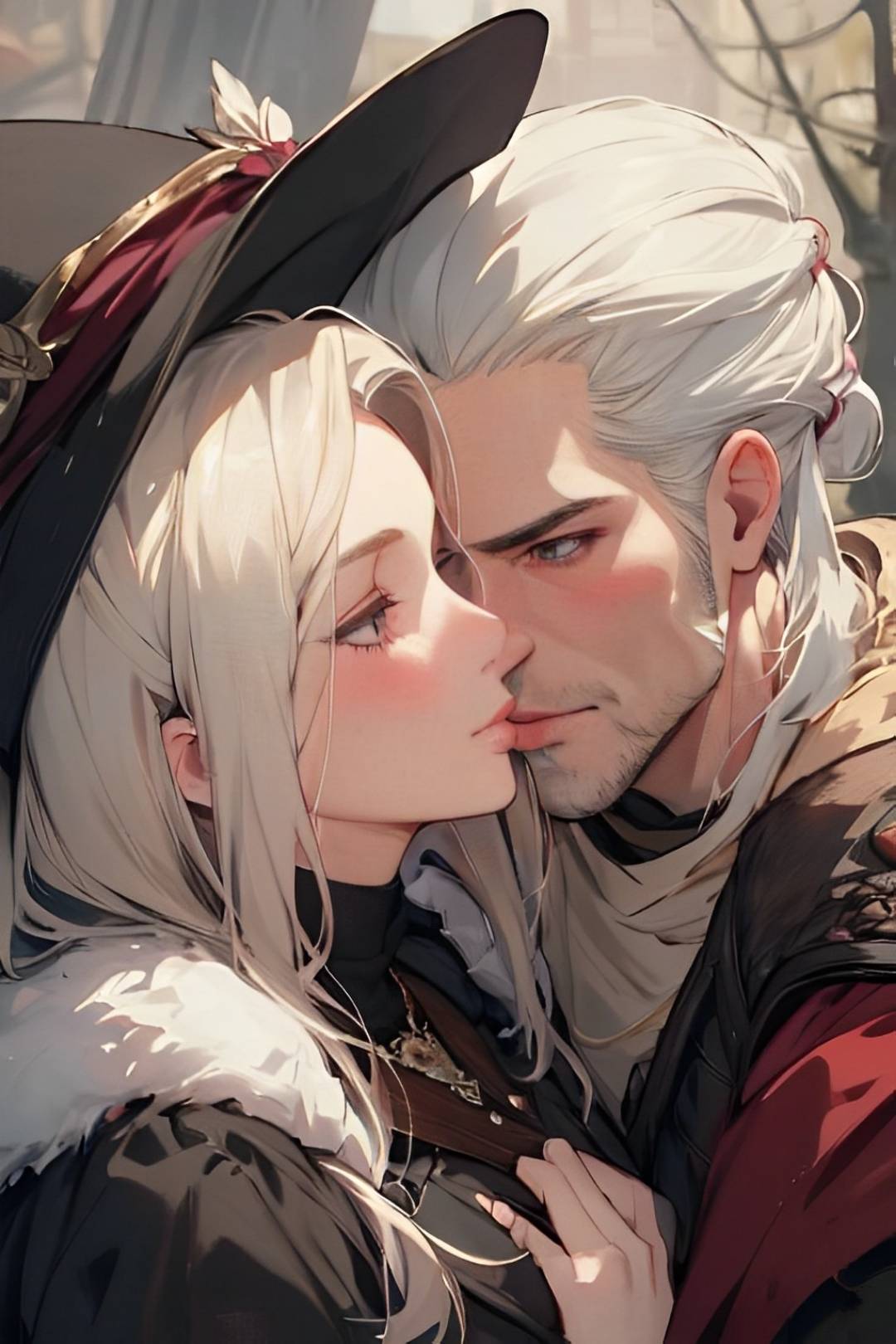 Witcher couple by Kirisani on DeviantArt