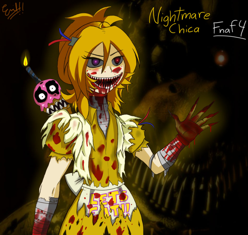 FNAF 4 - Humanized Nightmares by LadyFiszi on DeviantArt