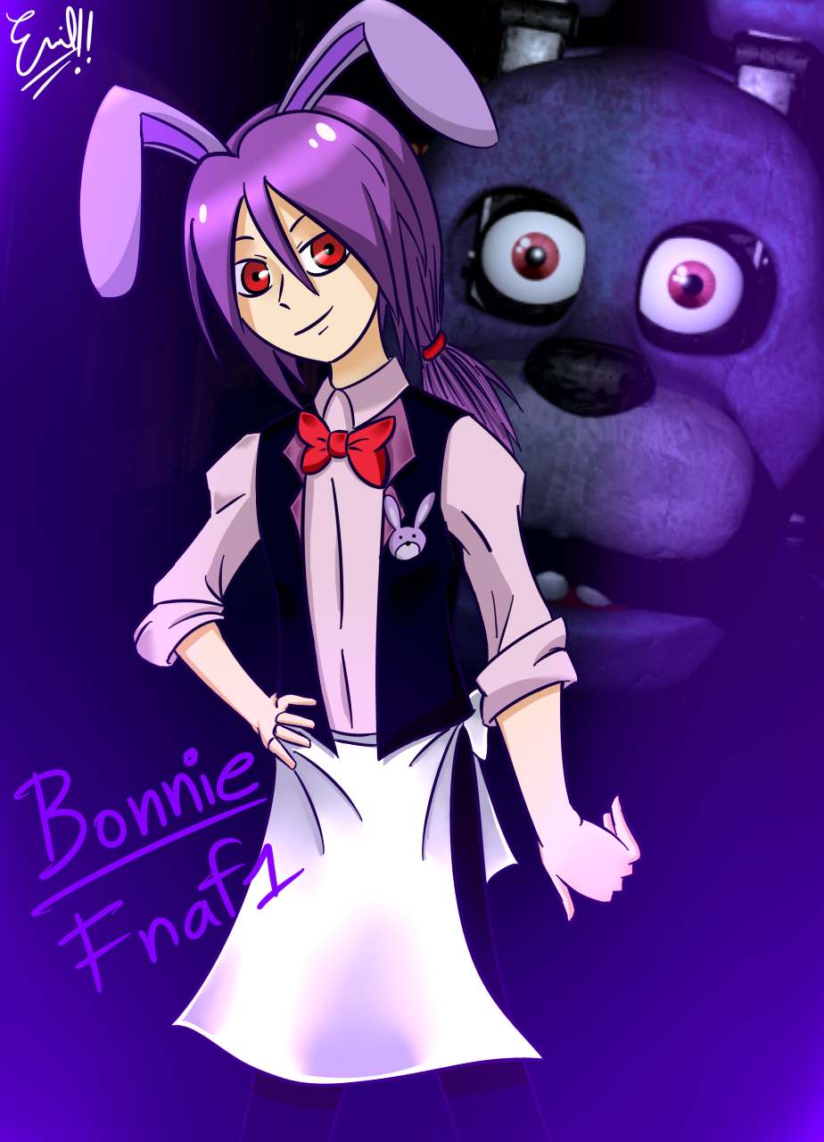 Fnaf Bonnie Fan Art (Remastered) by Emil-Inze on DeviantArt