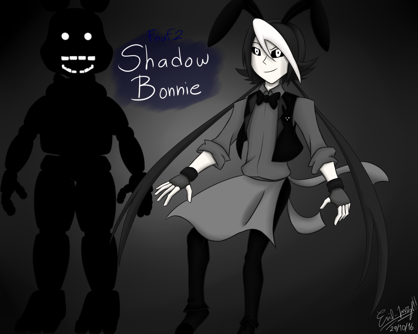 Shadow bullies #shadowfreddy #shadowbonnie #fnaf #fnaf2