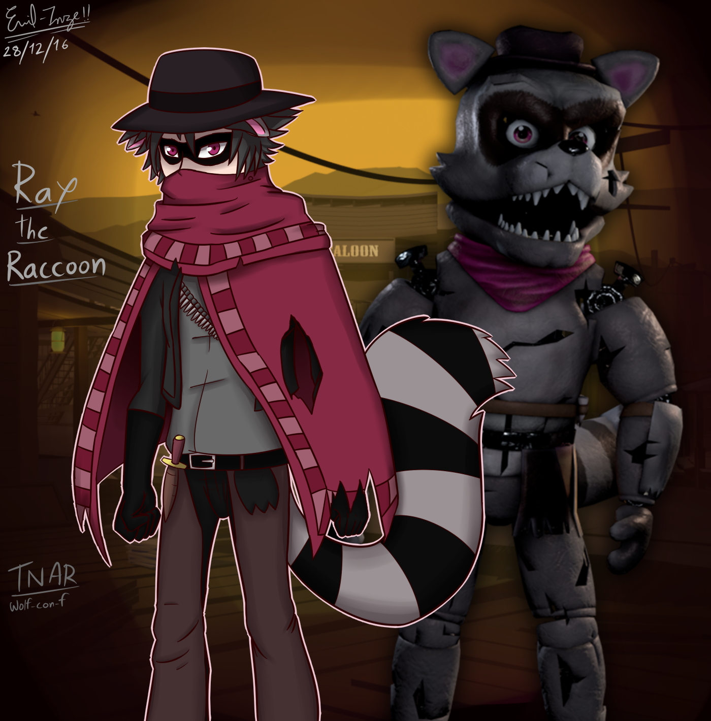 TNaR: Ray the Raccoon by Emil-Inze on DeviantArt
