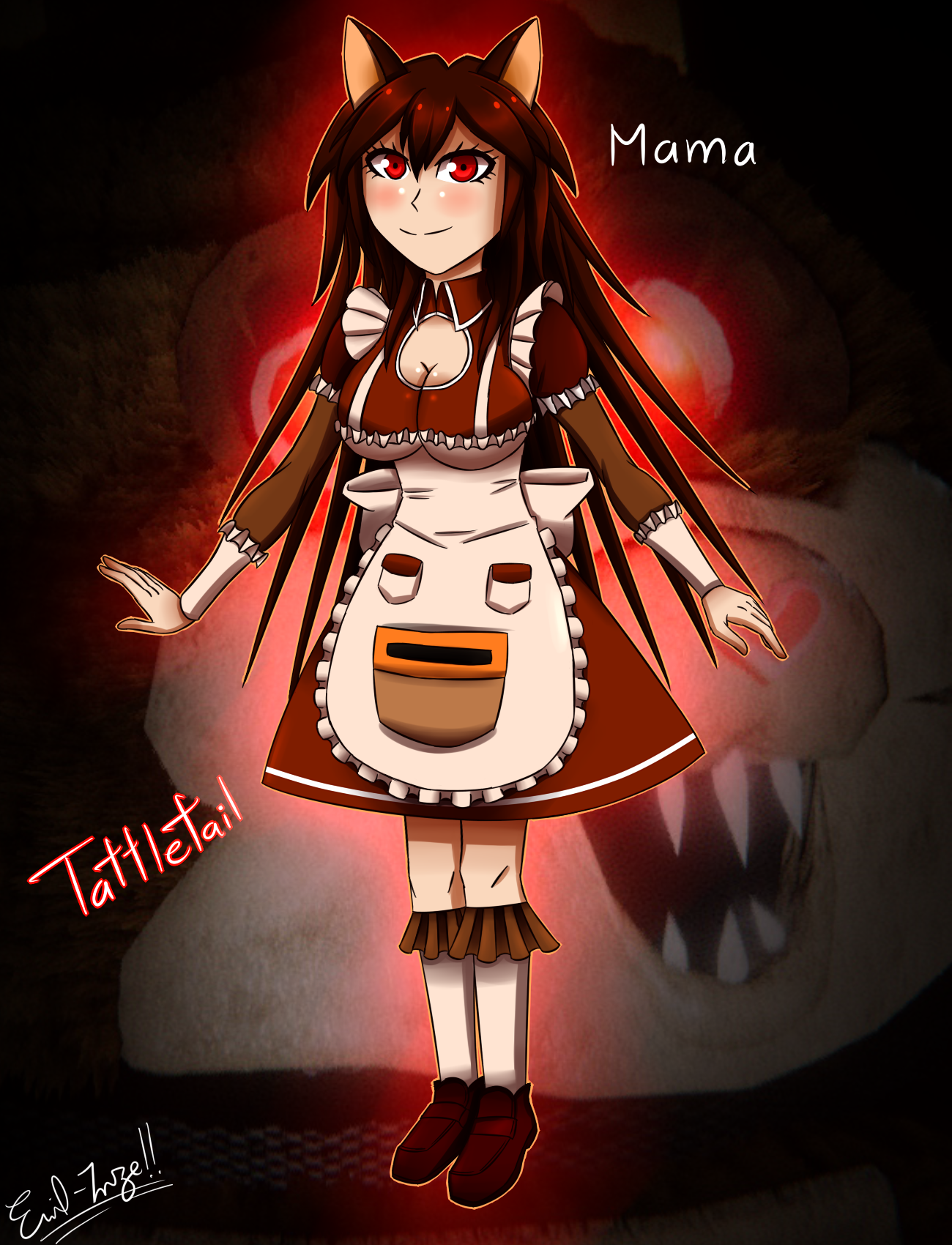 Tattletail 2 - Mama Rise in Hell (Concept art) by lightcartoon2019 on  DeviantArt